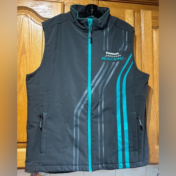 Panasonic Jaguar Racing Formula E Soft Shell Vest Men’s Large EUC - Picture 4 of 10